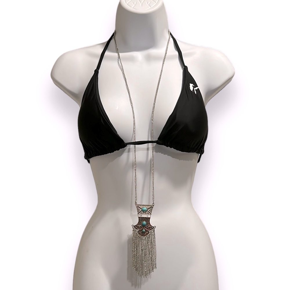 Black Triangle Bikini top